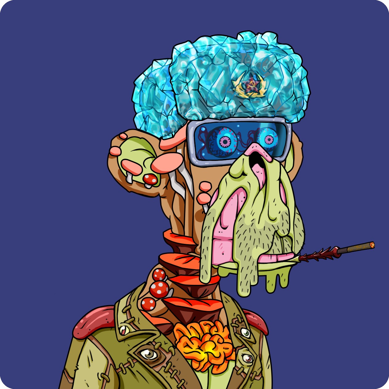 Yuga Labs - Mutant Ape Yacht Club - NFT # 7919