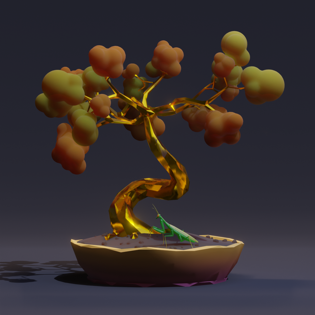 ZENFT Garden Society - Bonsai - Bonsai #8731 - NFT # 8731