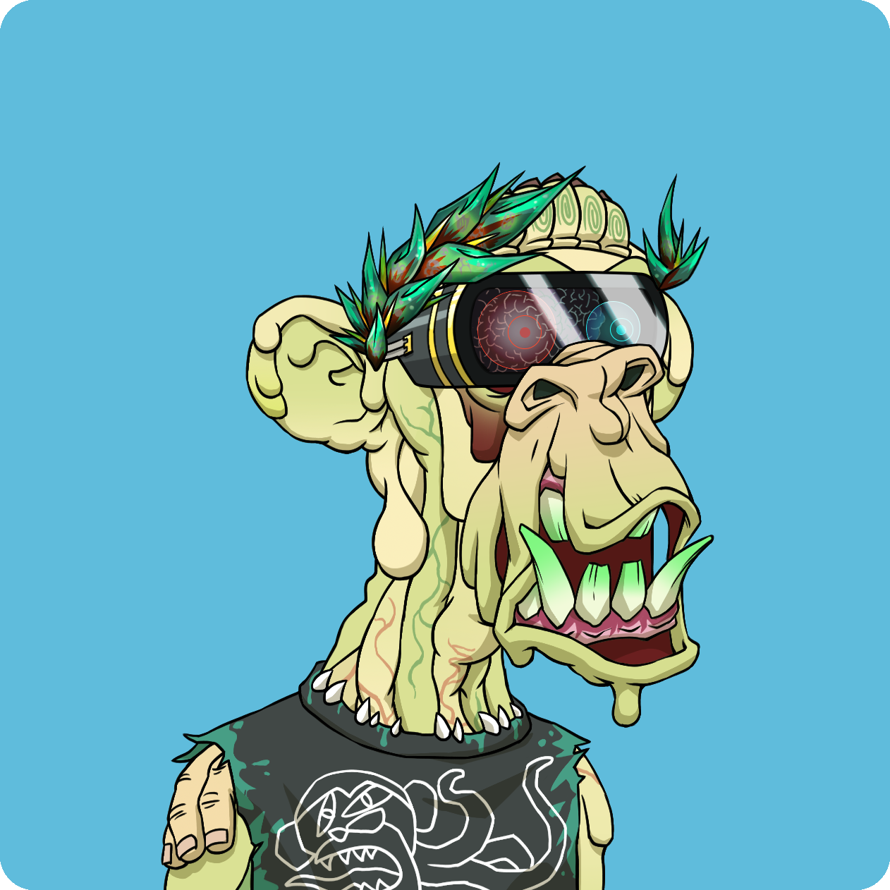 Yuga Labs - Mutant Ape Yacht Club - NFT # 3271