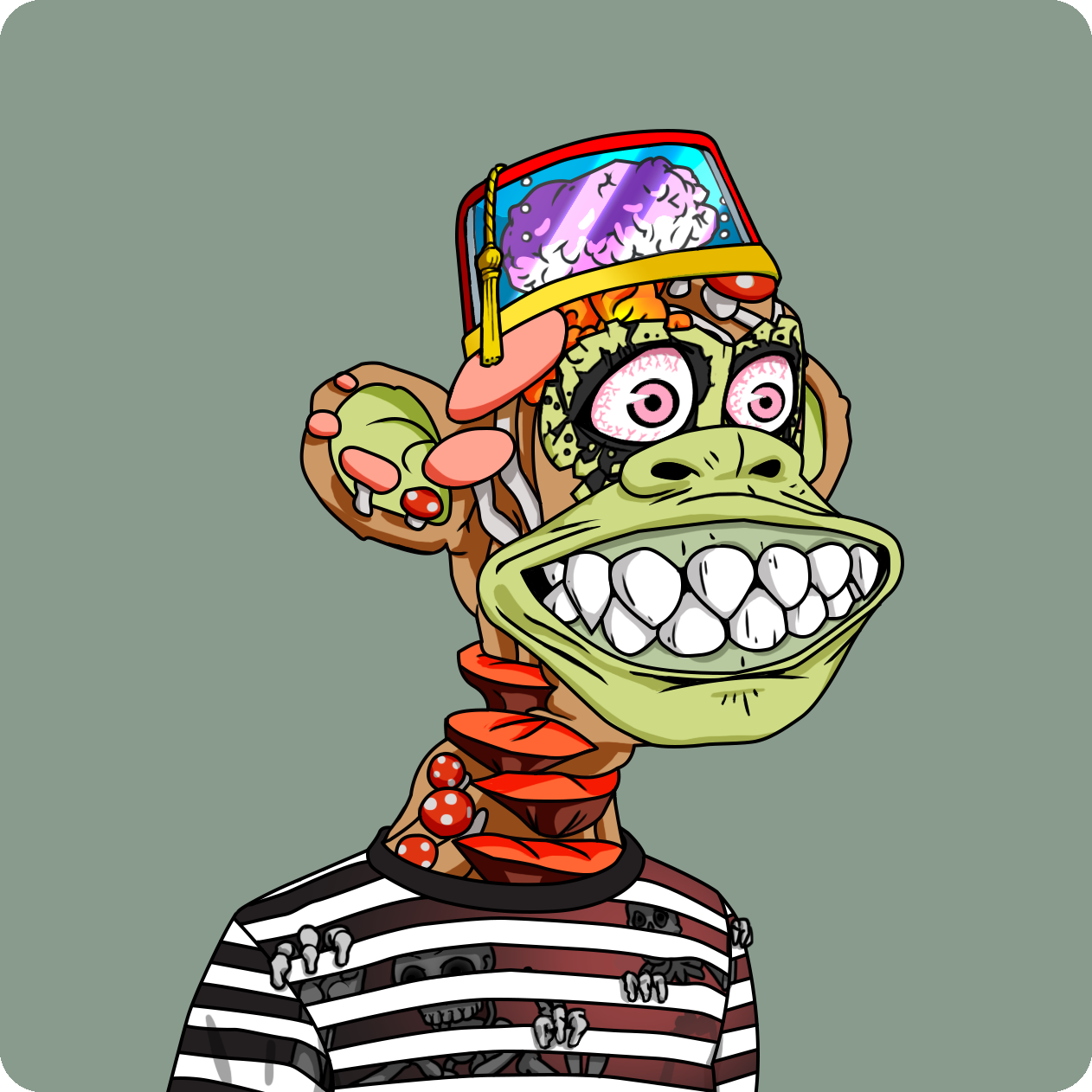 Yuga Labs - Mutant Ape Yacht Club - NFT # 24458