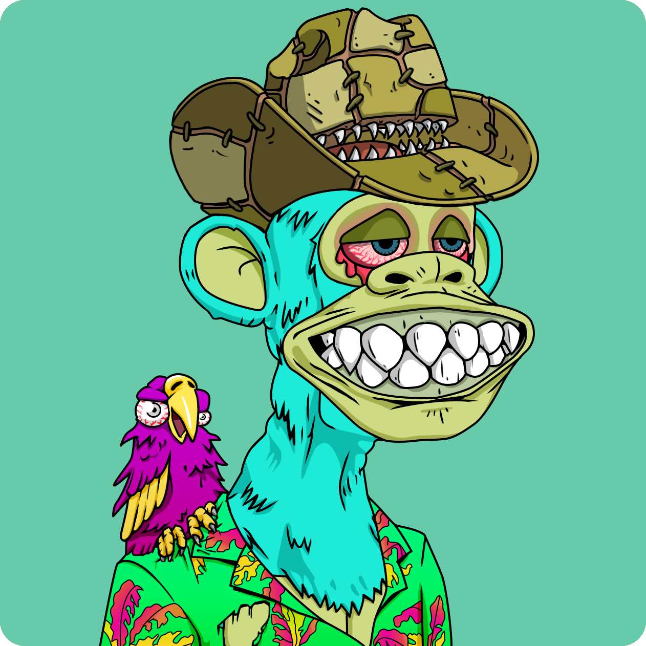 Yuga Labs - Mutant Ape Yacht Club - NFT # 24346