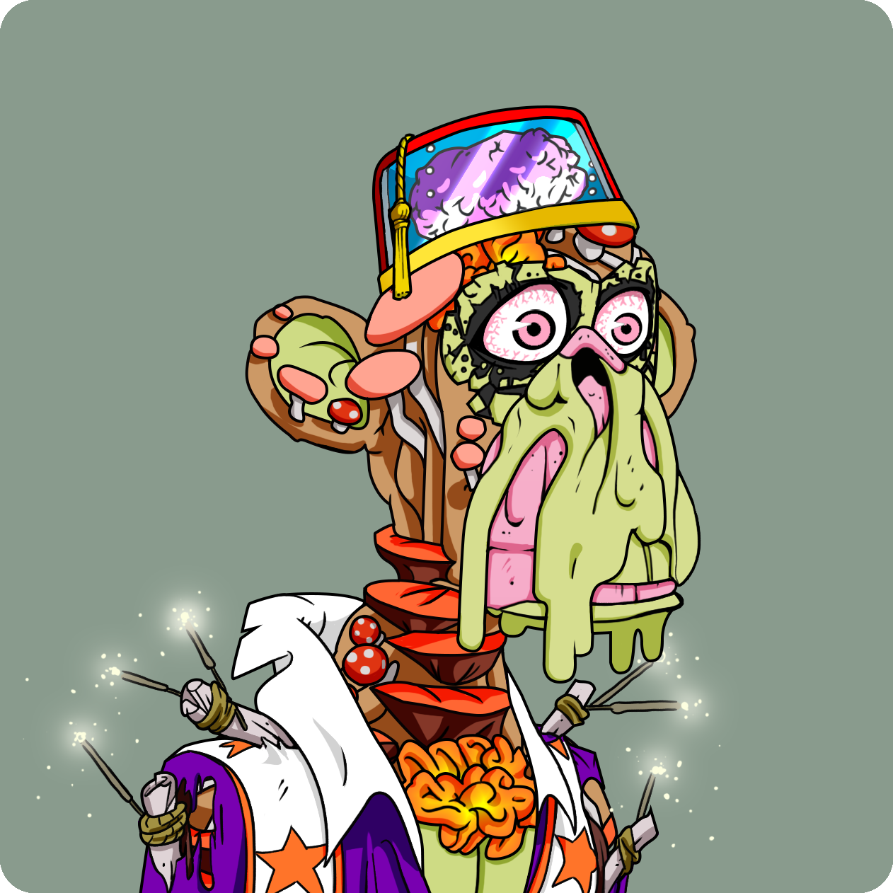 Yuga Labs - Mutant Ape Yacht Club - NFT # 813