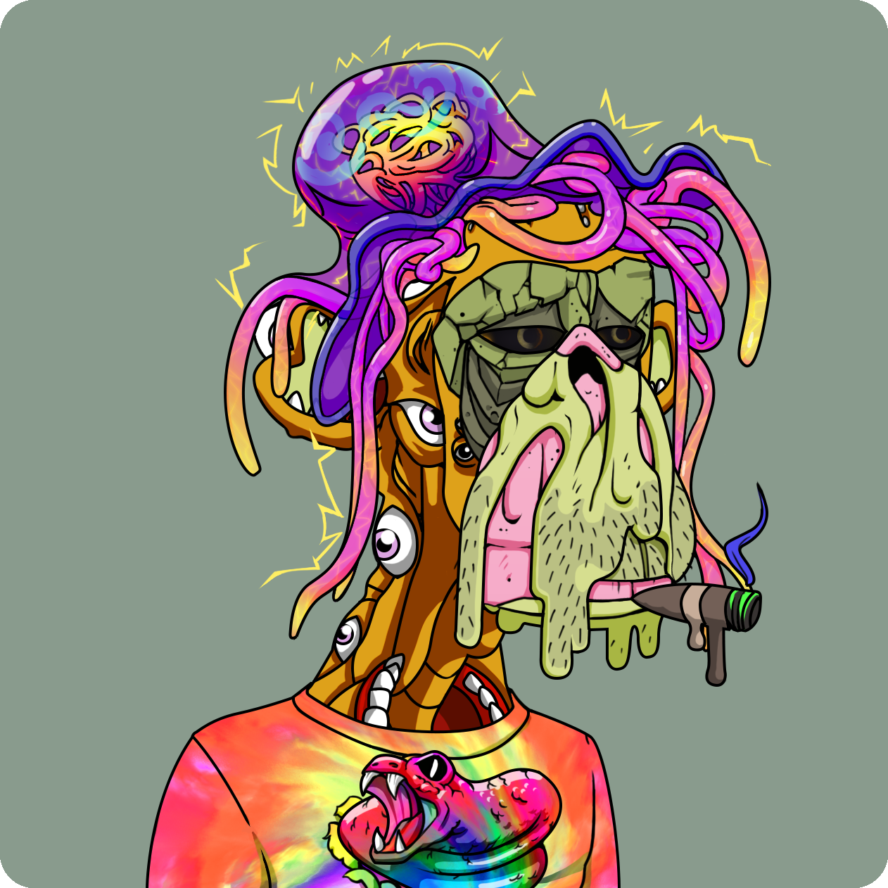 Yuga Labs - Mutant Ape Yacht Club - NFT # 19966