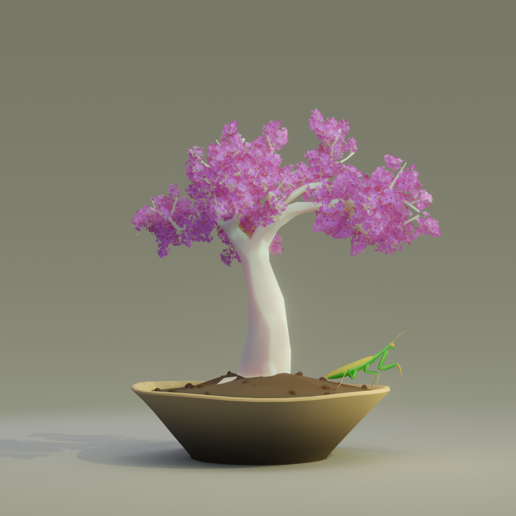 ZENFT Garden Society - Bonsai - Bonsai #8457 - NFT # 8457