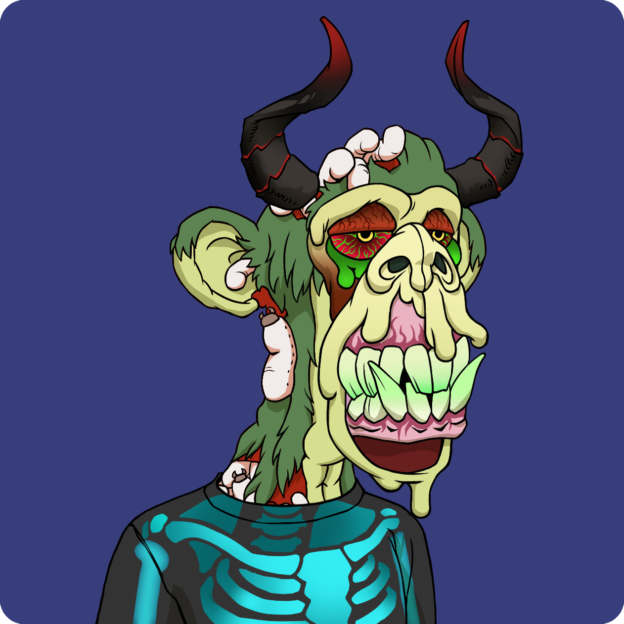 Yuga Labs - Mutant Ape Yacht Club - NFT # 15857