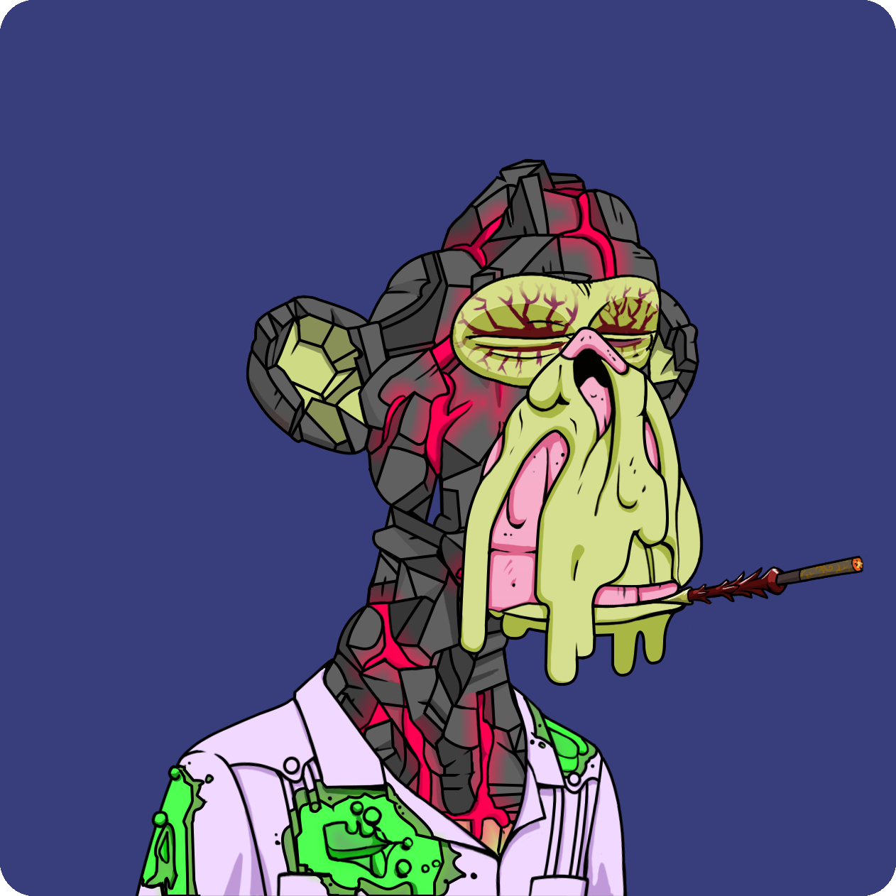 Yuga Labs - Mutant Ape Yacht Club - NFT # 17268