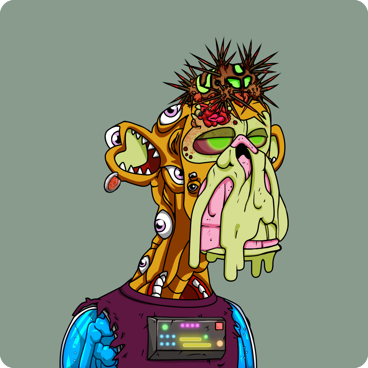 Yuga Labs - Mutant Ape Yacht Club - NFT # 4617