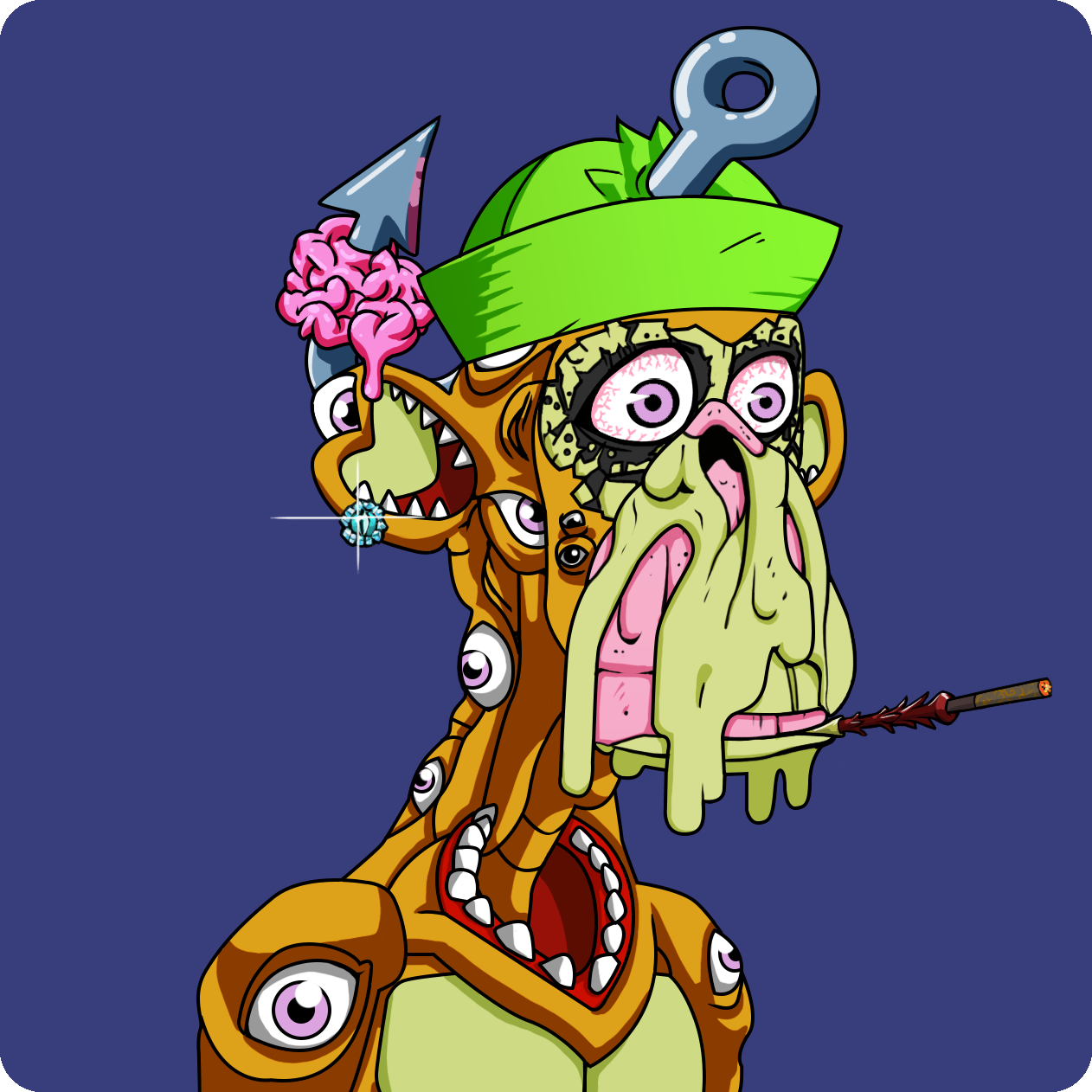 Yuga Labs - Mutant Ape Yacht Club - NFT # 4243