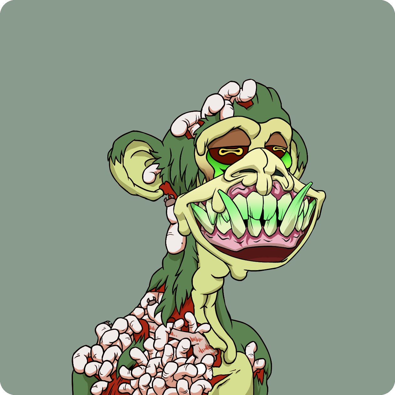 Yuga Labs - Mutant Ape Yacht Club - NFT # 20415