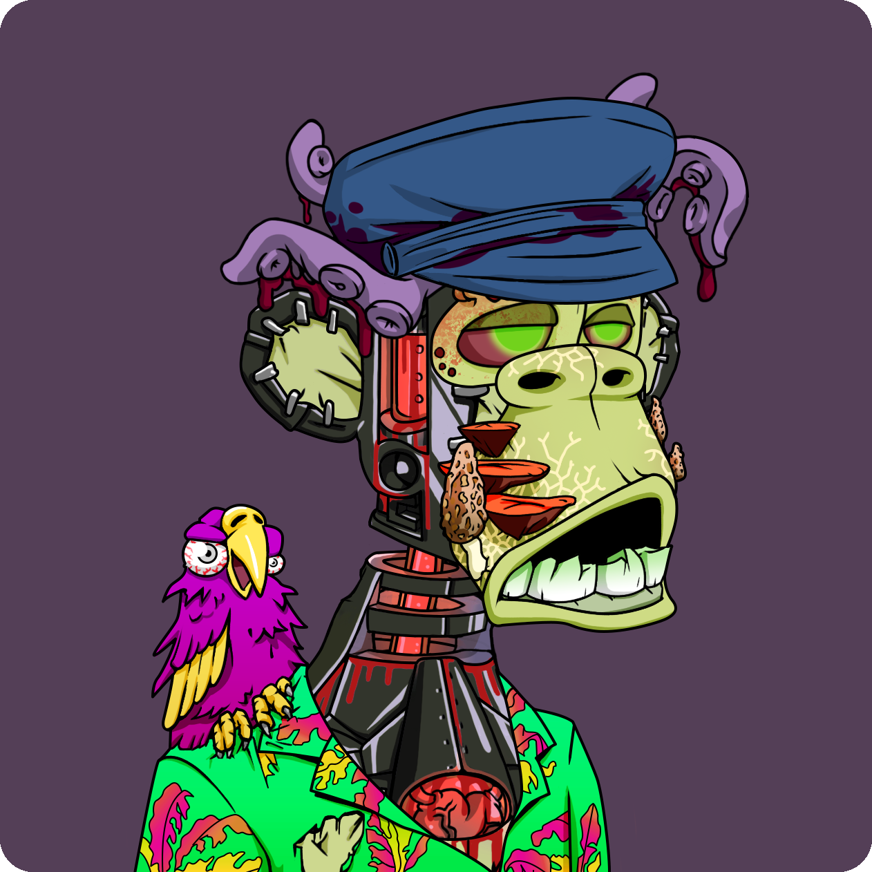 Yuga Labs - Mutant Ape Yacht Club - NFT # 5129