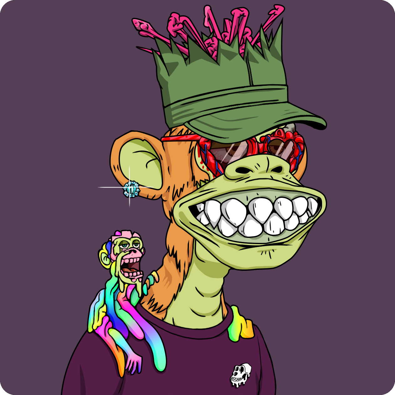 Yuga Labs - Mutant Ape Yacht Club - NFT # 3675