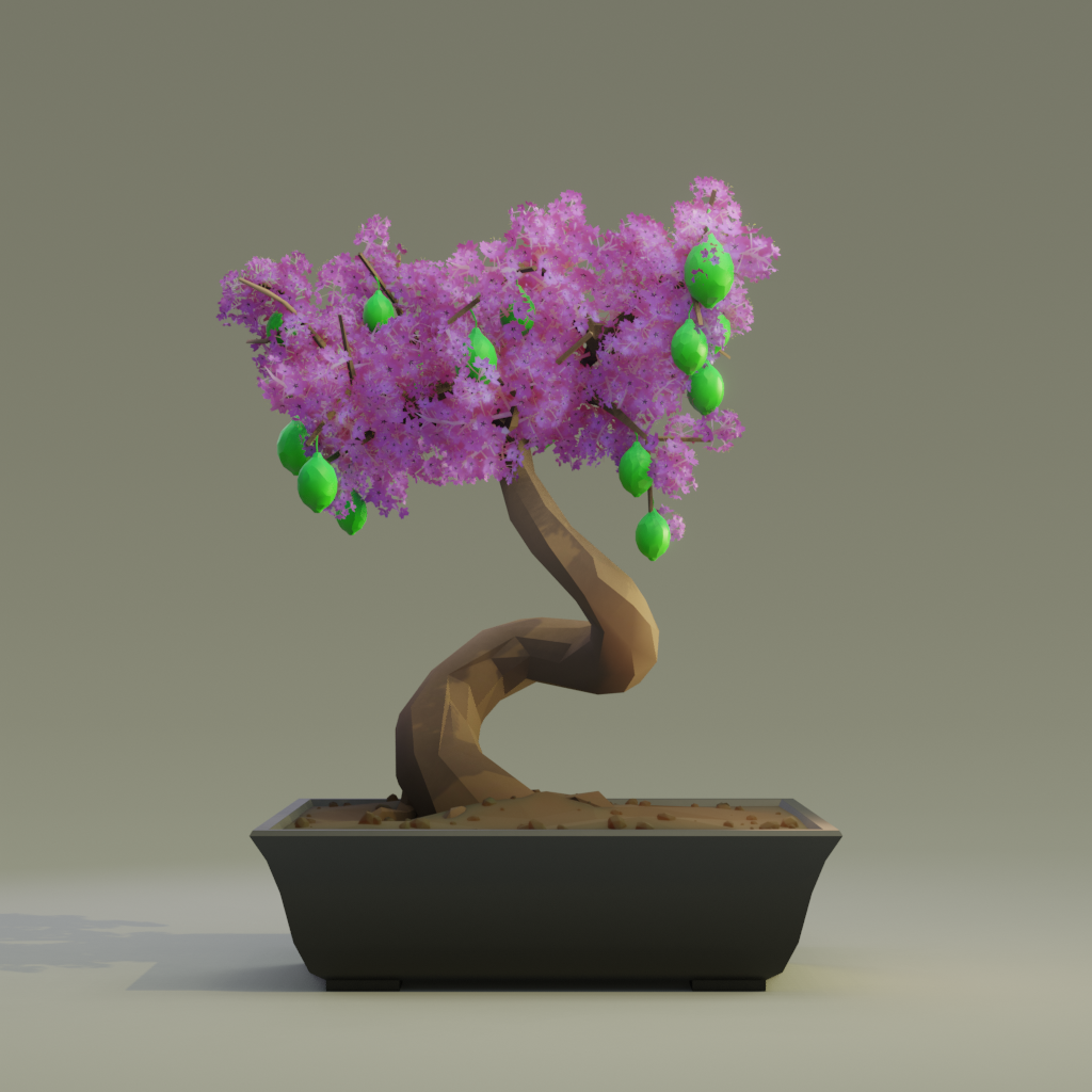 ZENFT Garden Society - Bonsai - Bonsai #8128 - NFT # 8128