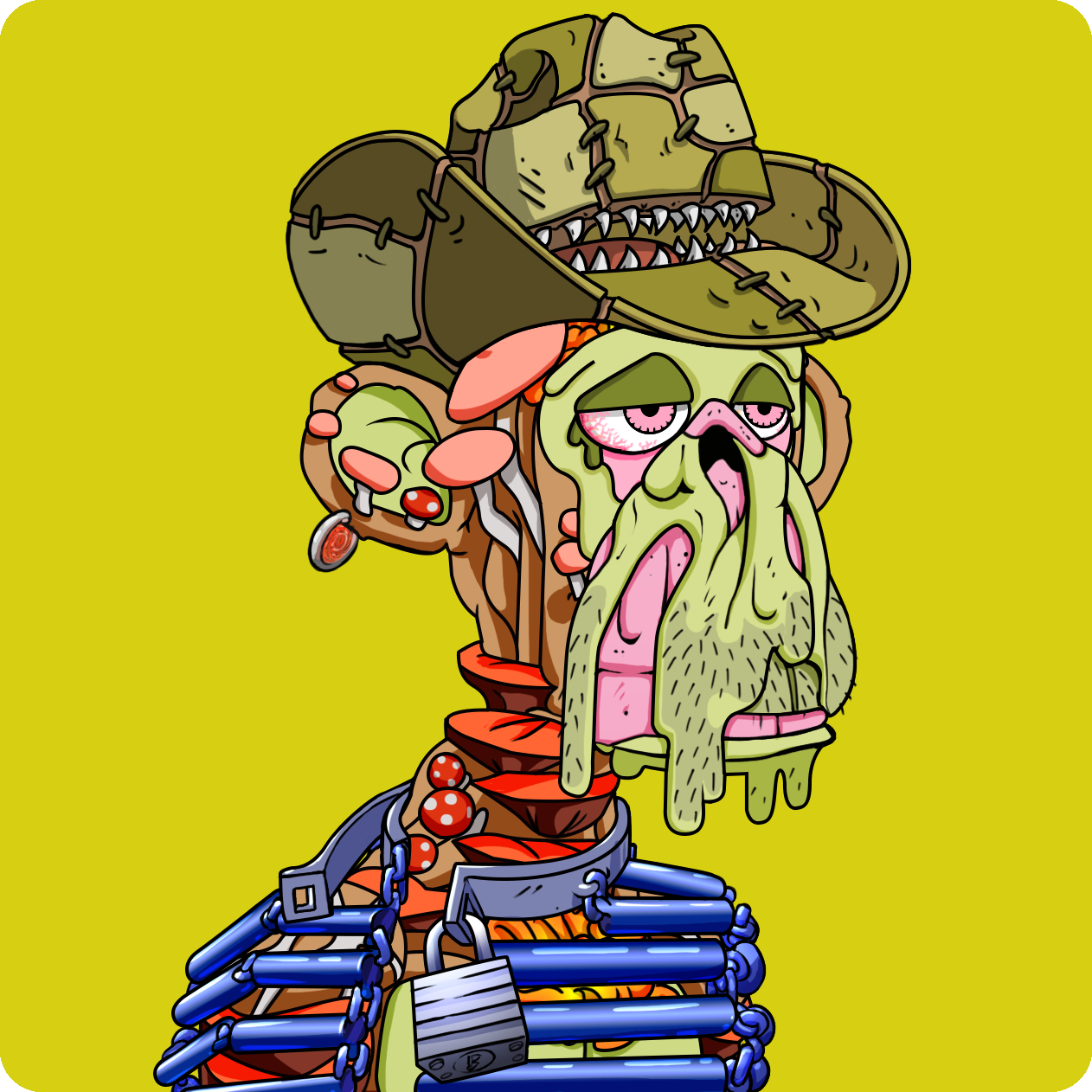 Yuga Labs - Mutant Ape Yacht Club - NFT # 4244