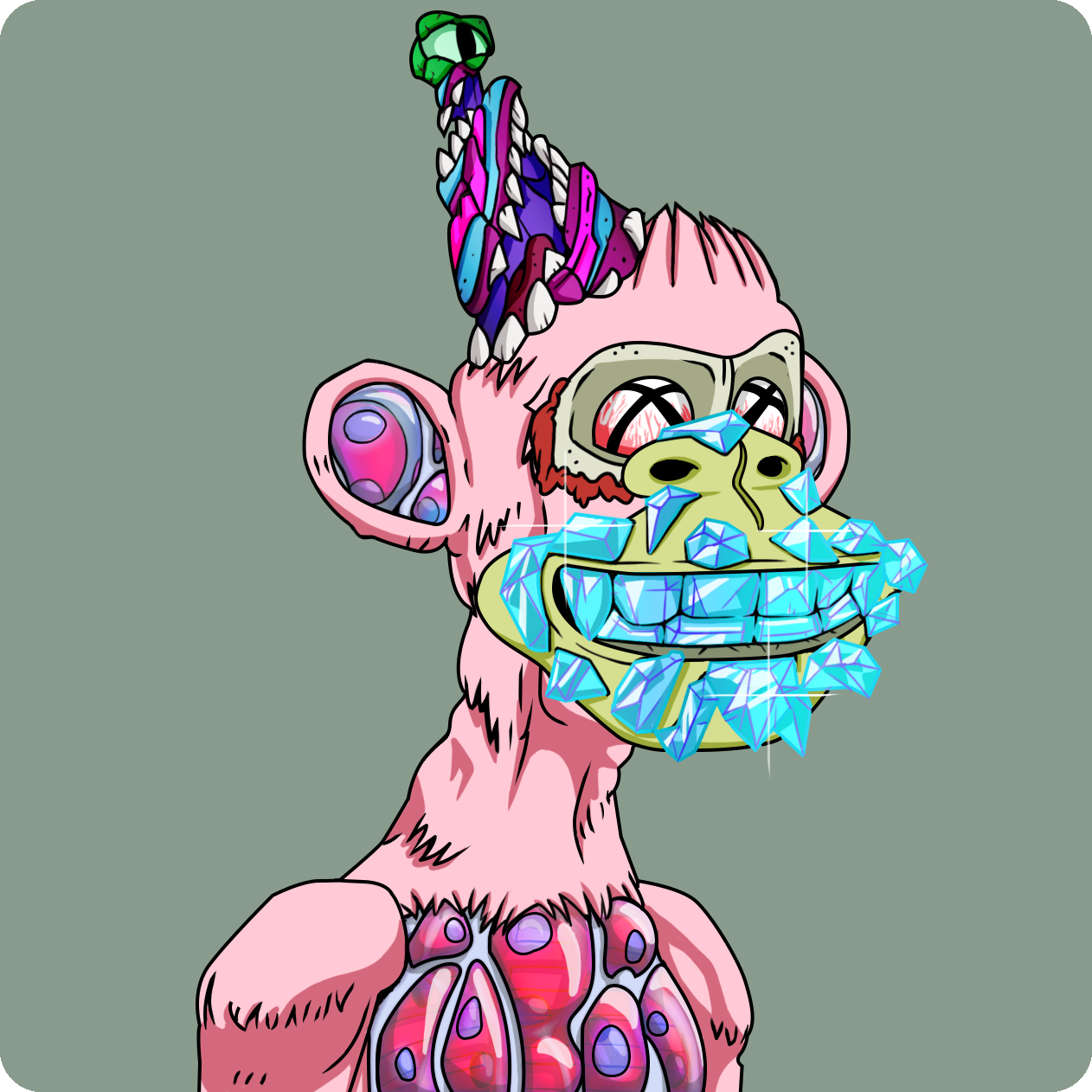 Yuga Labs - Mutant Ape Yacht Club - NFT # 2404