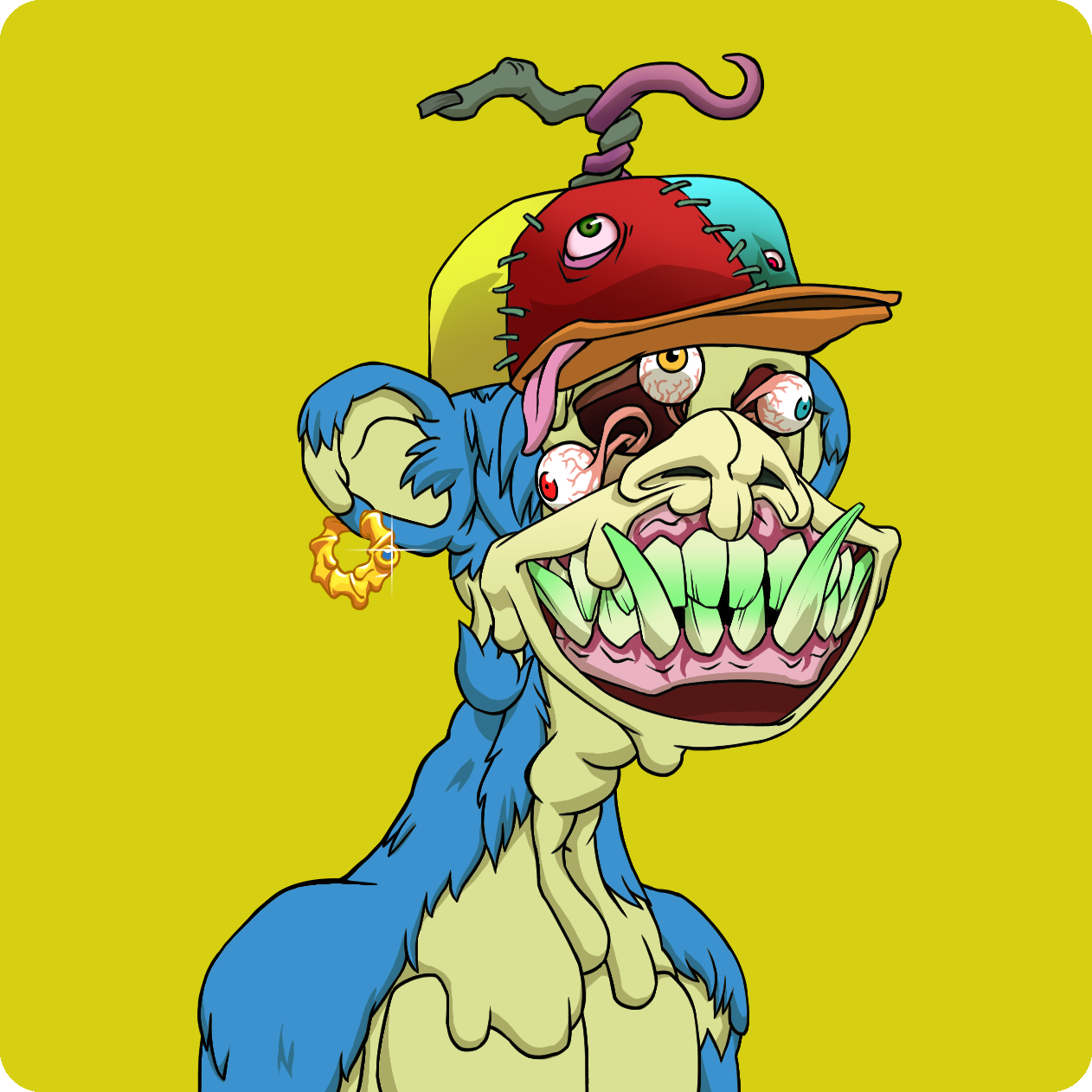 Yuga Labs - Mutant Ape Yacht Club - NFT # 1809