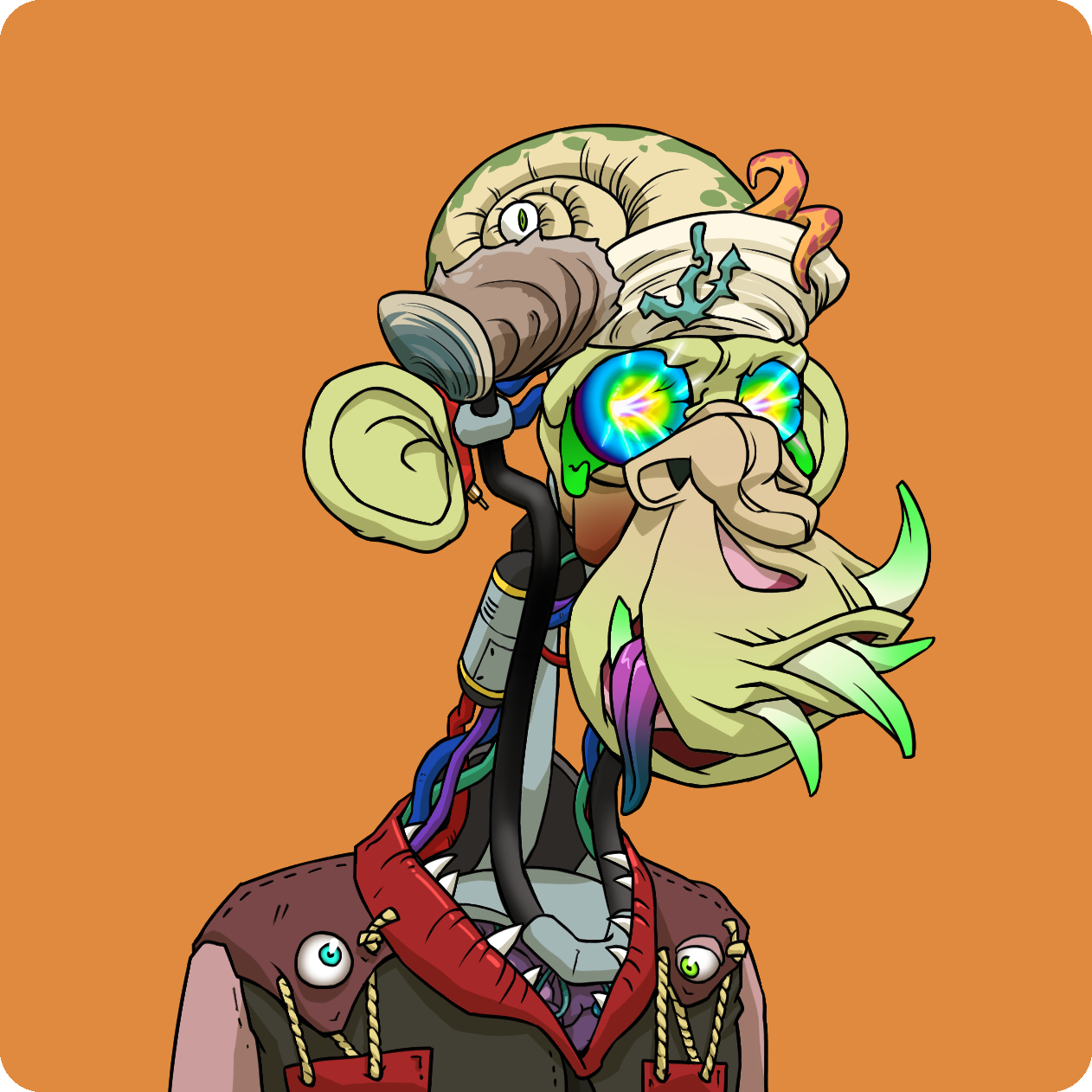 Yuga Labs - Mutant Ape Yacht Club - NFT # 2581