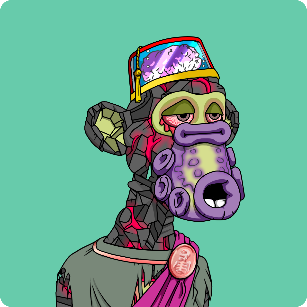 Yuga Labs - Mutant Ape Yacht Club - NFT # 13286