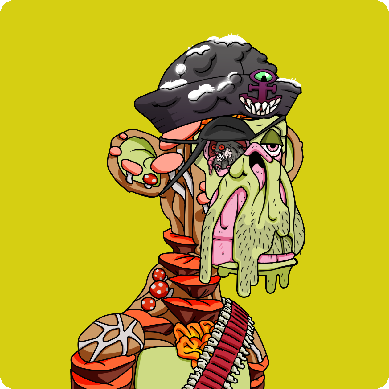 Yuga Labs - Mutant Ape Yacht Club - NFT # 12110