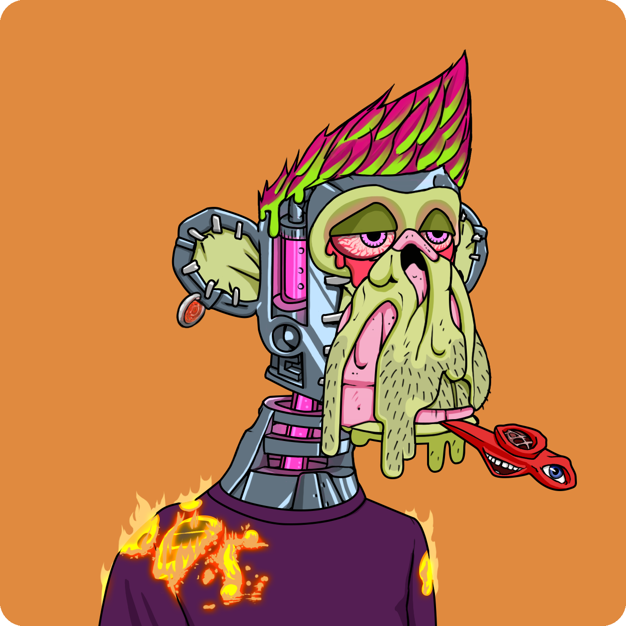 Yuga Labs - Mutant Ape Yacht Club - NFT # 25896