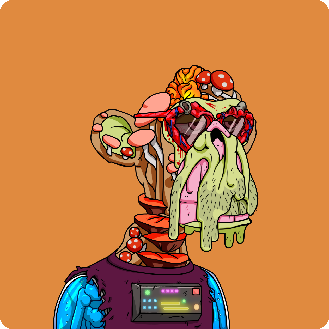 Yuga Labs - Mutant Ape Yacht Club - NFT # 21034