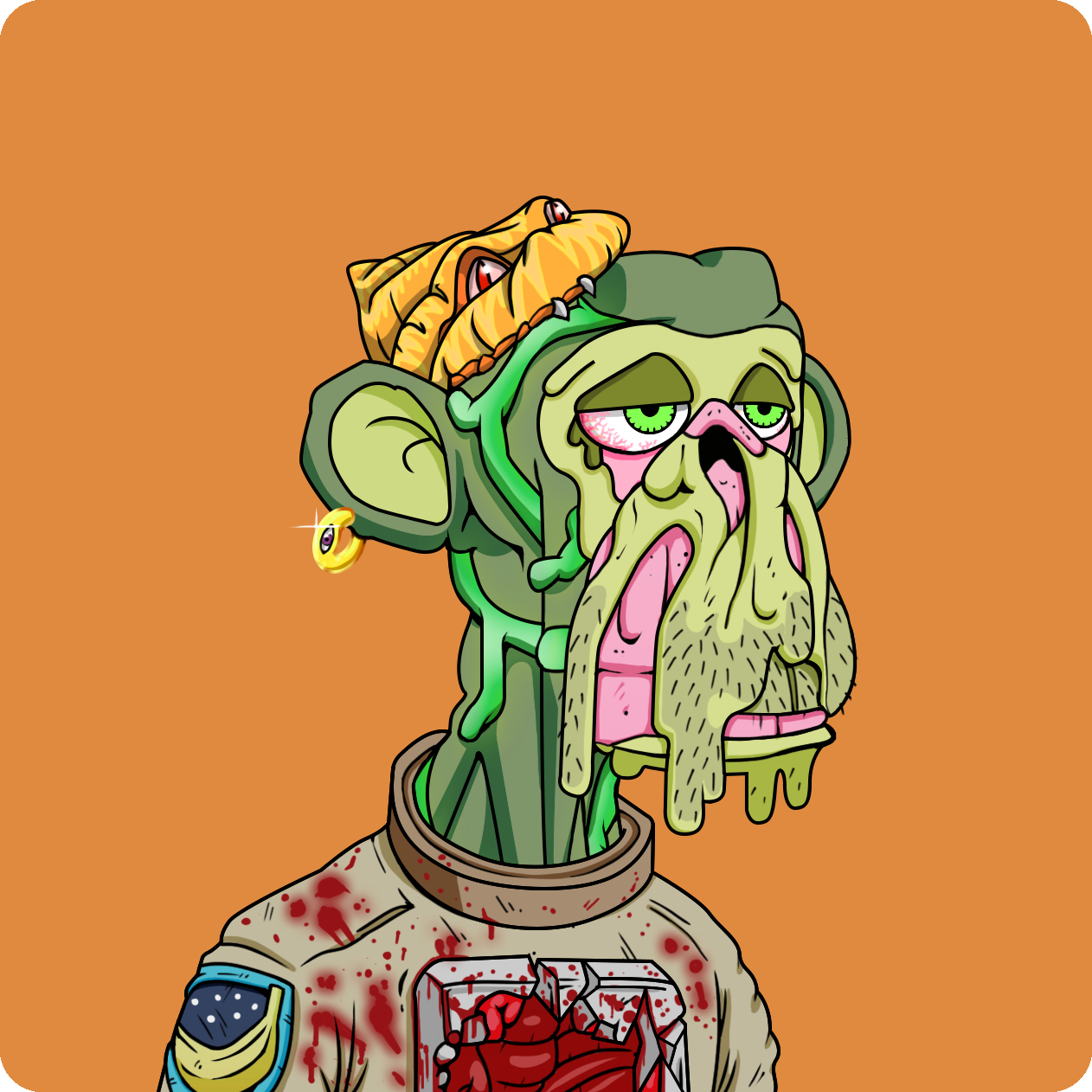 Yuga Labs - Mutant Ape Yacht Club - NFT # 3220