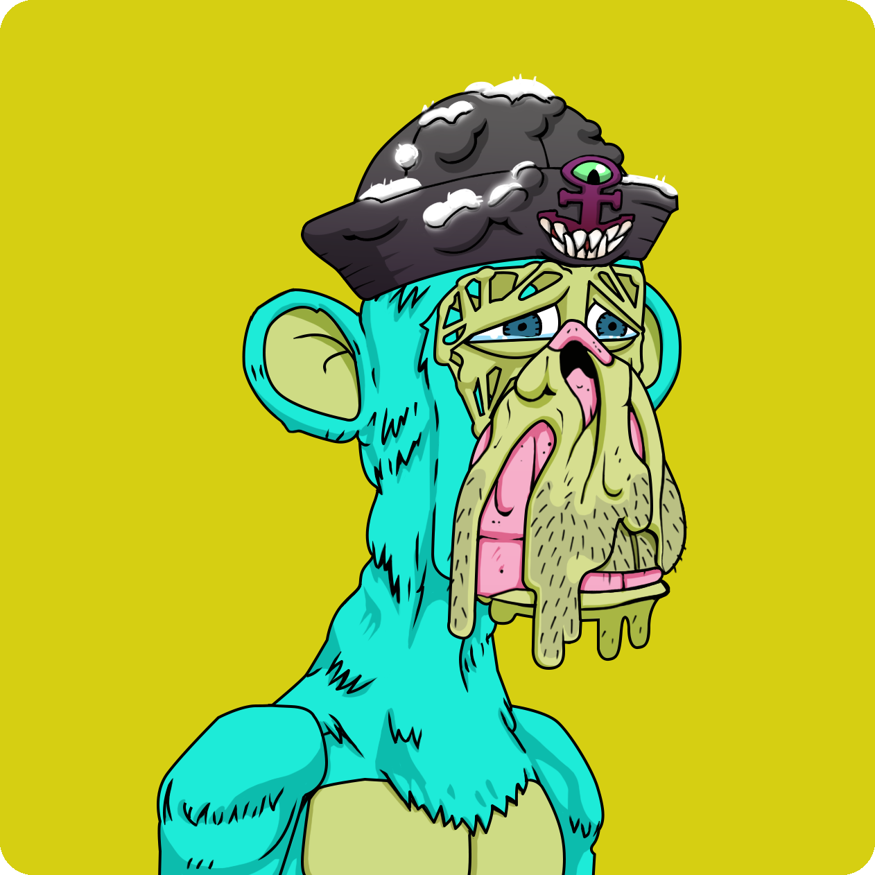 Yuga Labs - Mutant Ape Yacht Club - NFT # 9157