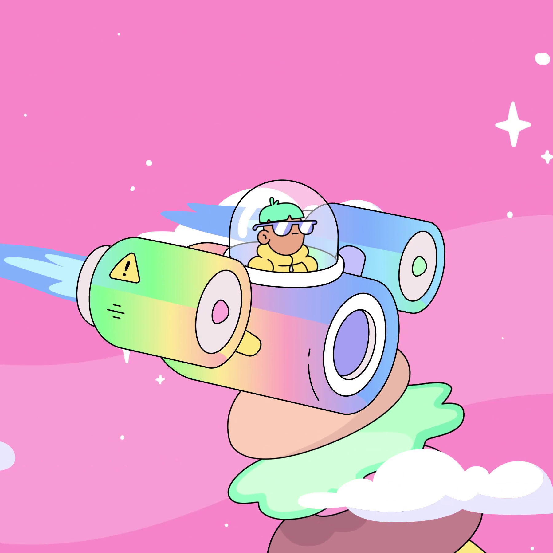 The Doodles Founders - Space Doodles - Space Doodle #9995 - NFT # 9995