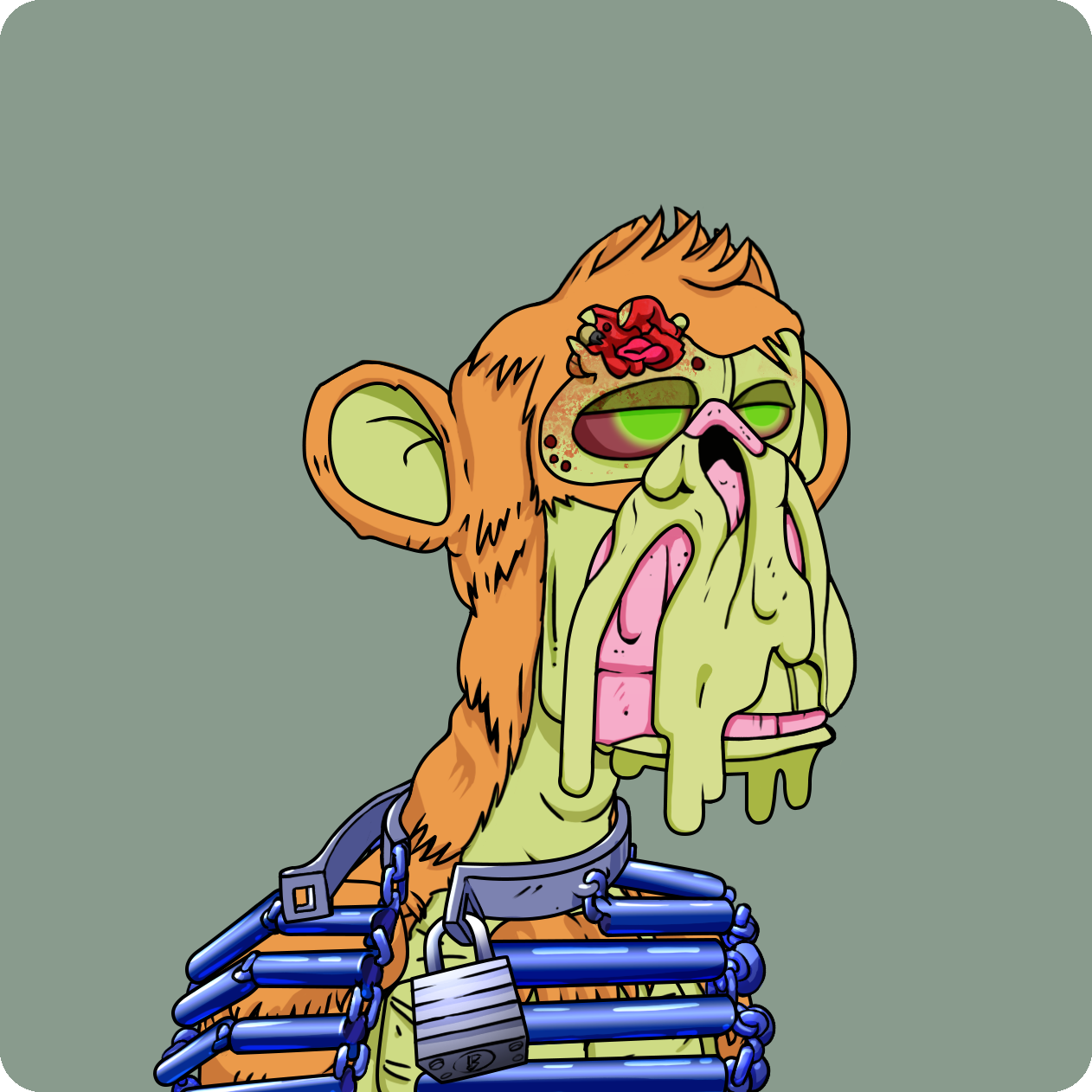 Yuga Labs - Mutant Ape Yacht Club - NFT # 16608