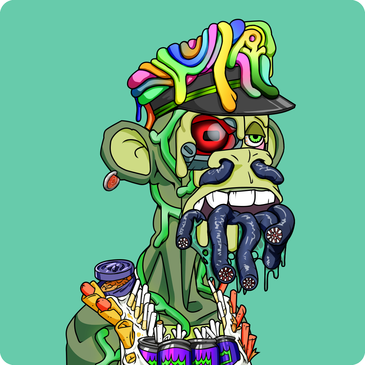 Yuga Labs - Mutant Ape Yacht Club - NFT # 2916