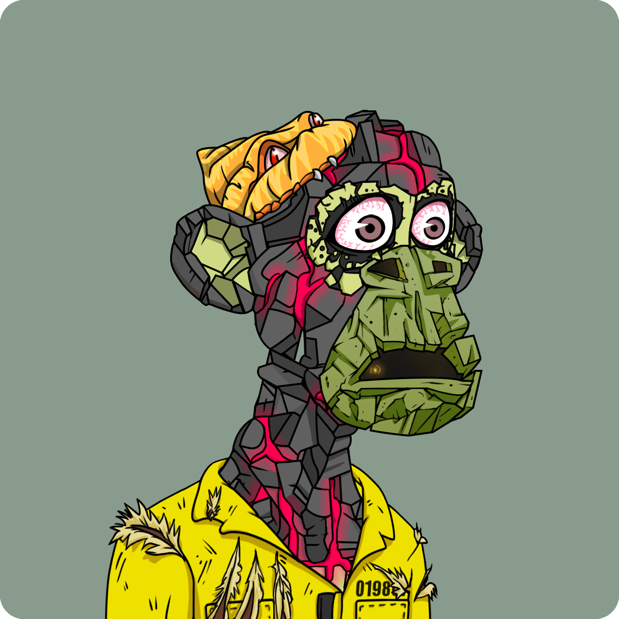 Yuga Labs - Mutant Ape Yacht Club - NFT # 3434