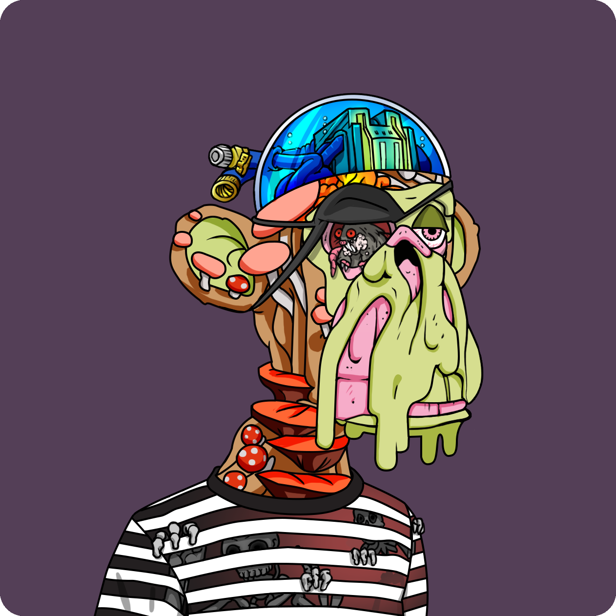 Yuga Labs - Mutant Ape Yacht Club - NFT # 20160