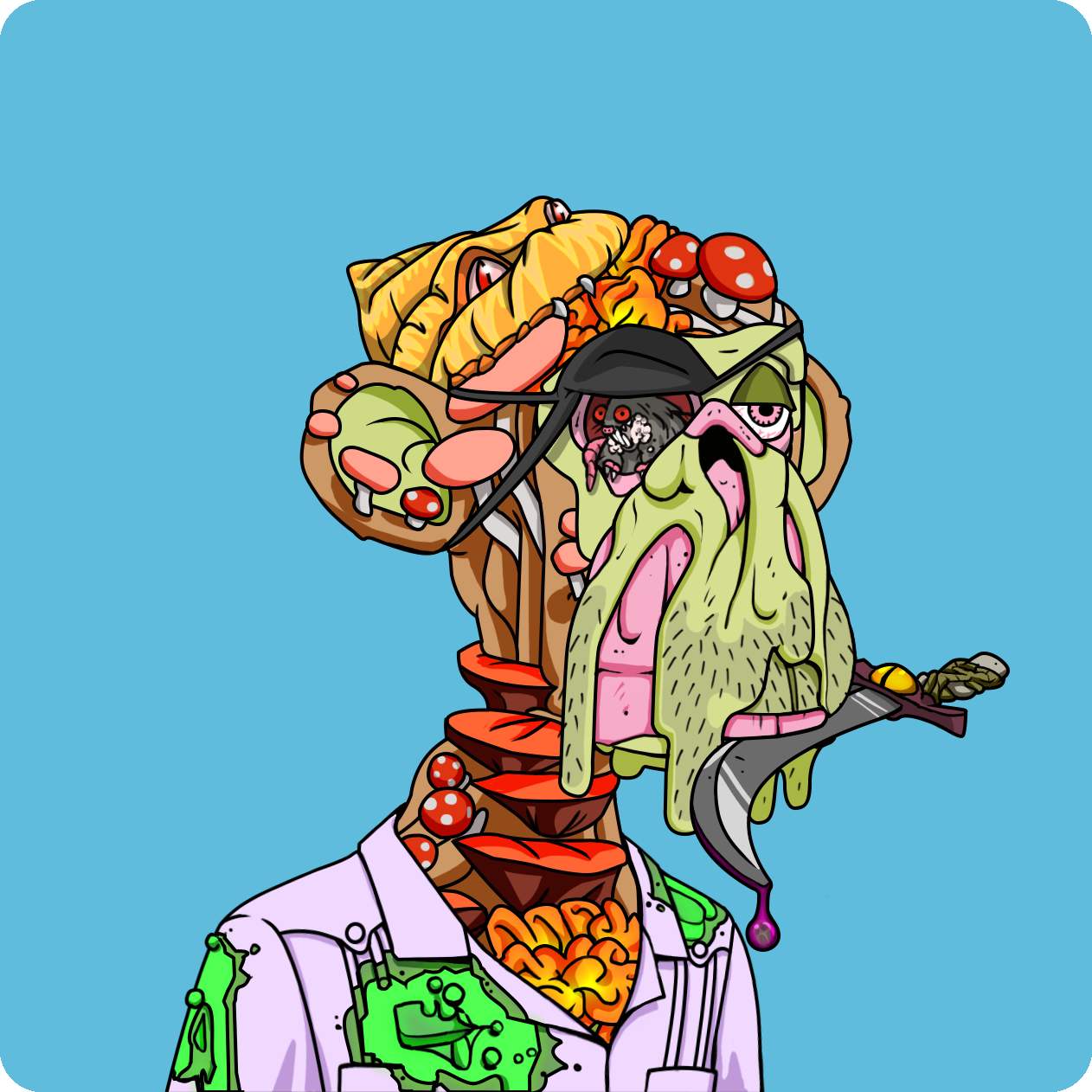 Yuga Labs - Mutant Ape Yacht Club - NFT # 98