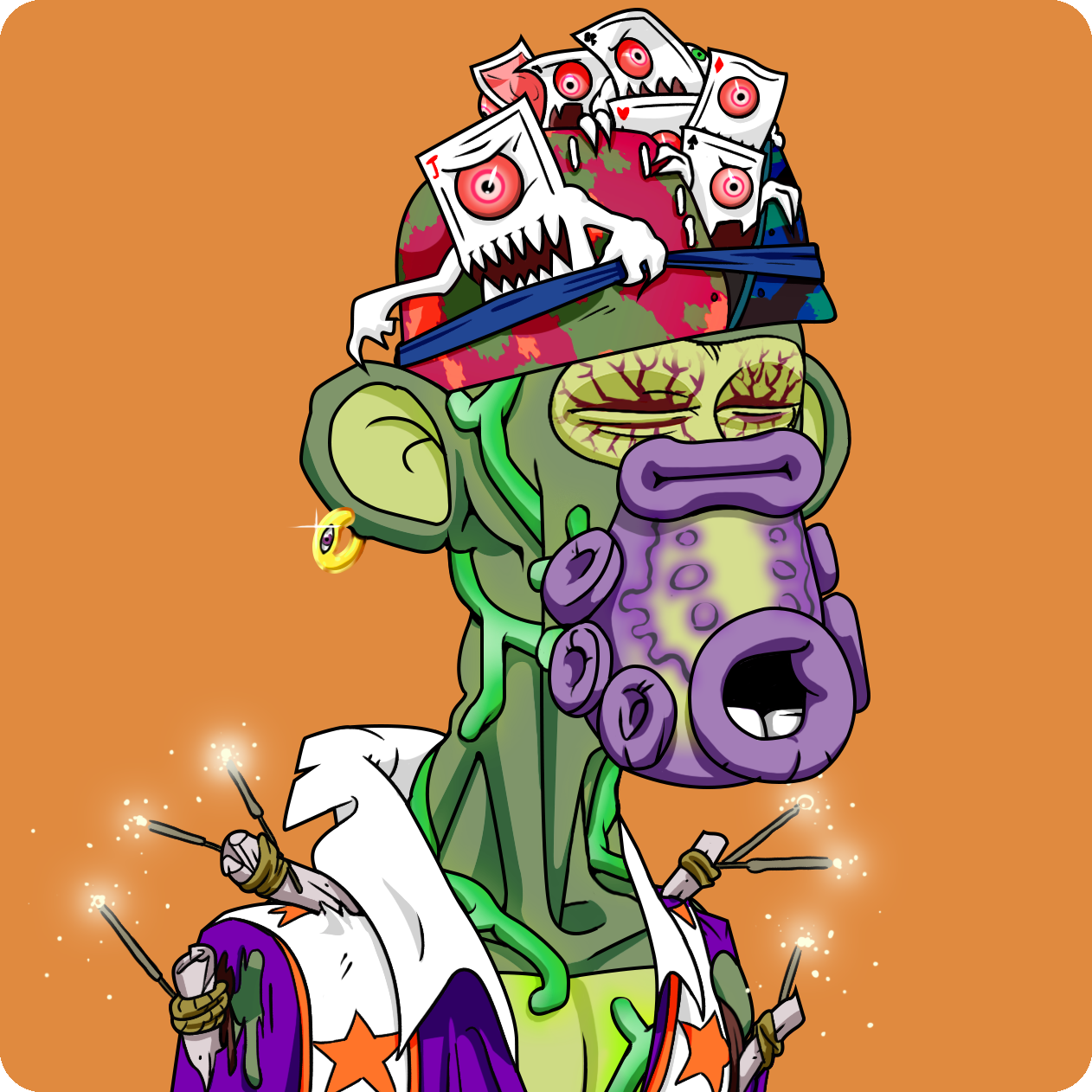 Yuga Labs - Mutant Ape Yacht Club - NFT # 84