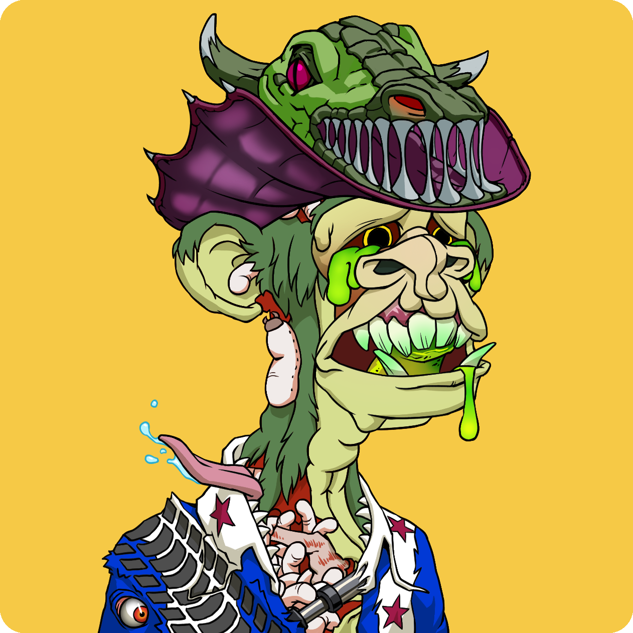 Yuga Labs - Mutant Ape Yacht Club - NFT # 22591