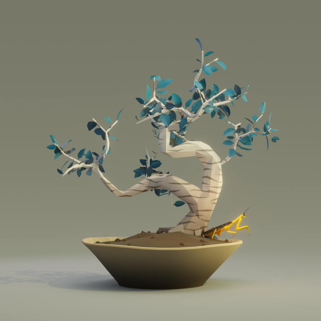 ZENFT Garden Society - Bonsai - Bonsai #8601 - NFT # 8601