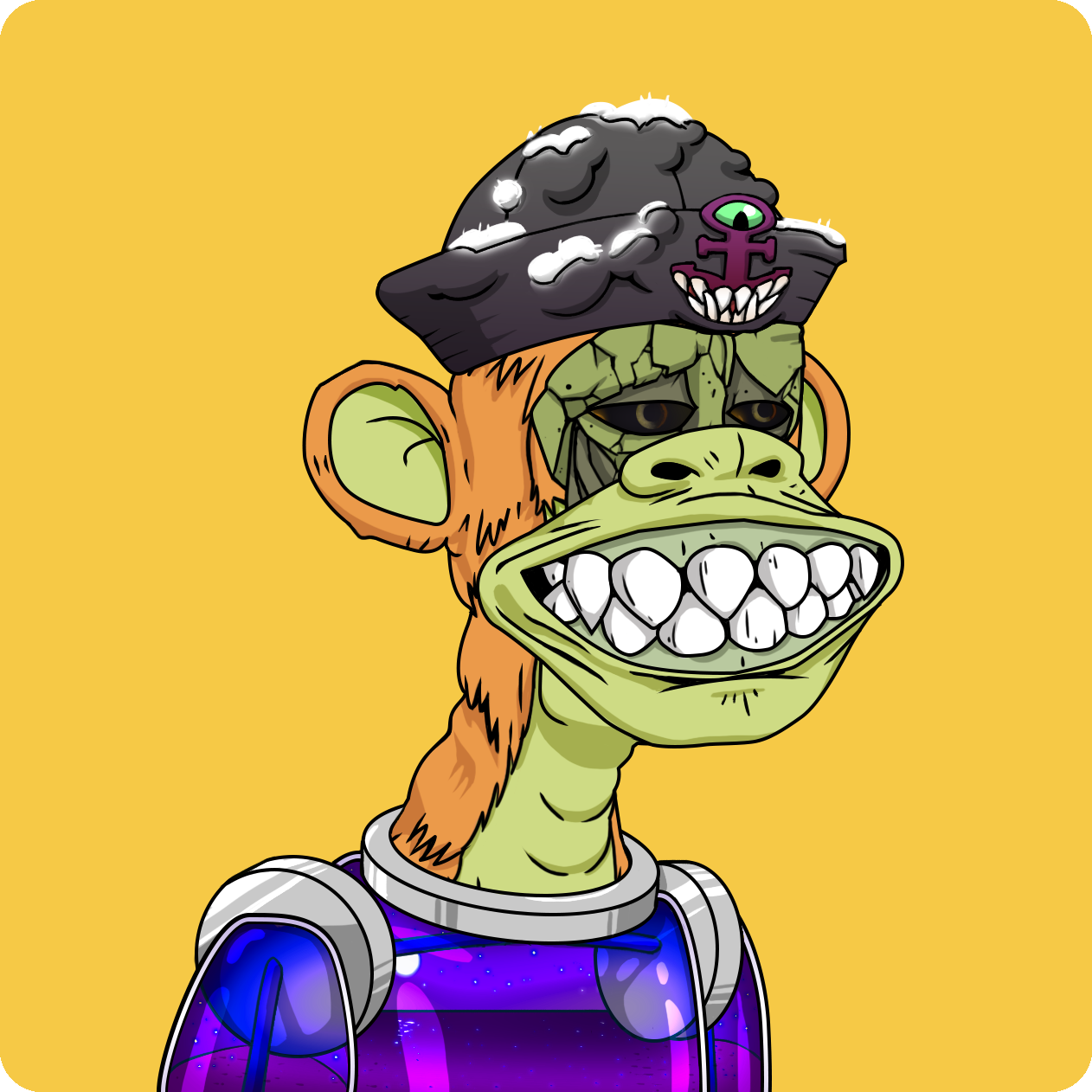 Yuga Labs - Mutant Ape Yacht Club - NFT # 13186