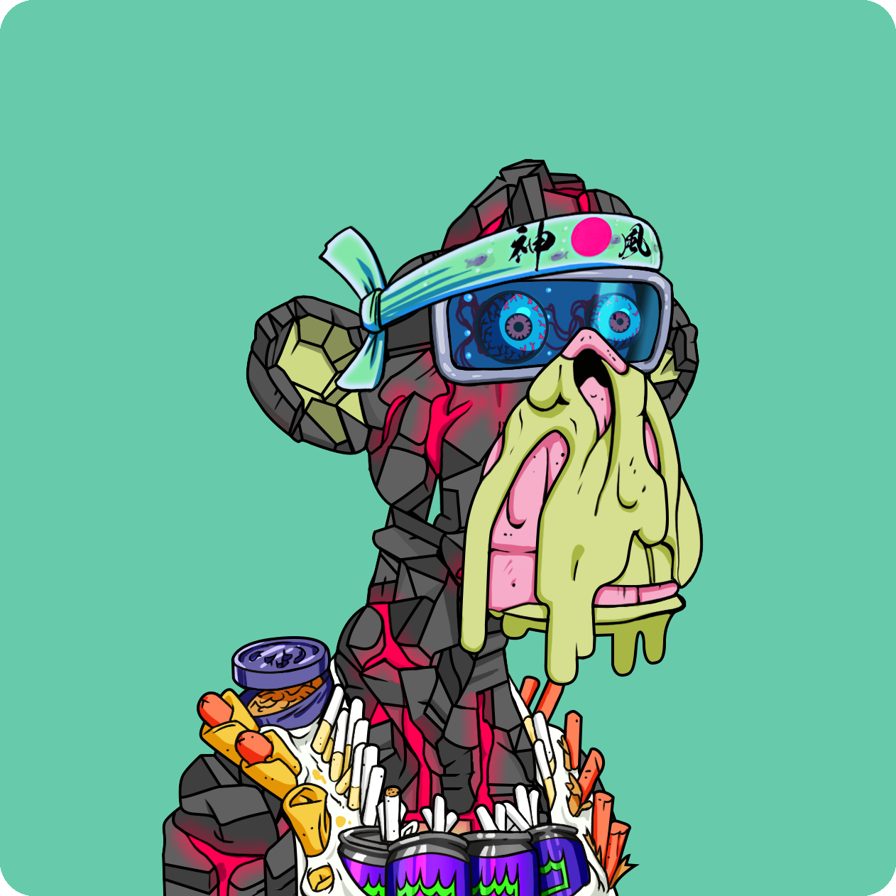 Yuga Labs - Mutant Ape Yacht Club - NFT # 24548