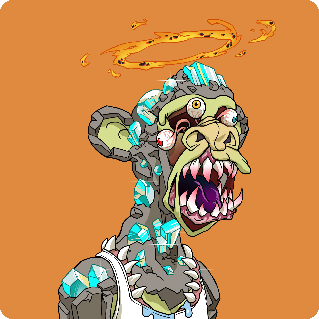 Yuga Labs - Mutant Ape Yacht Club - NFT # 21183