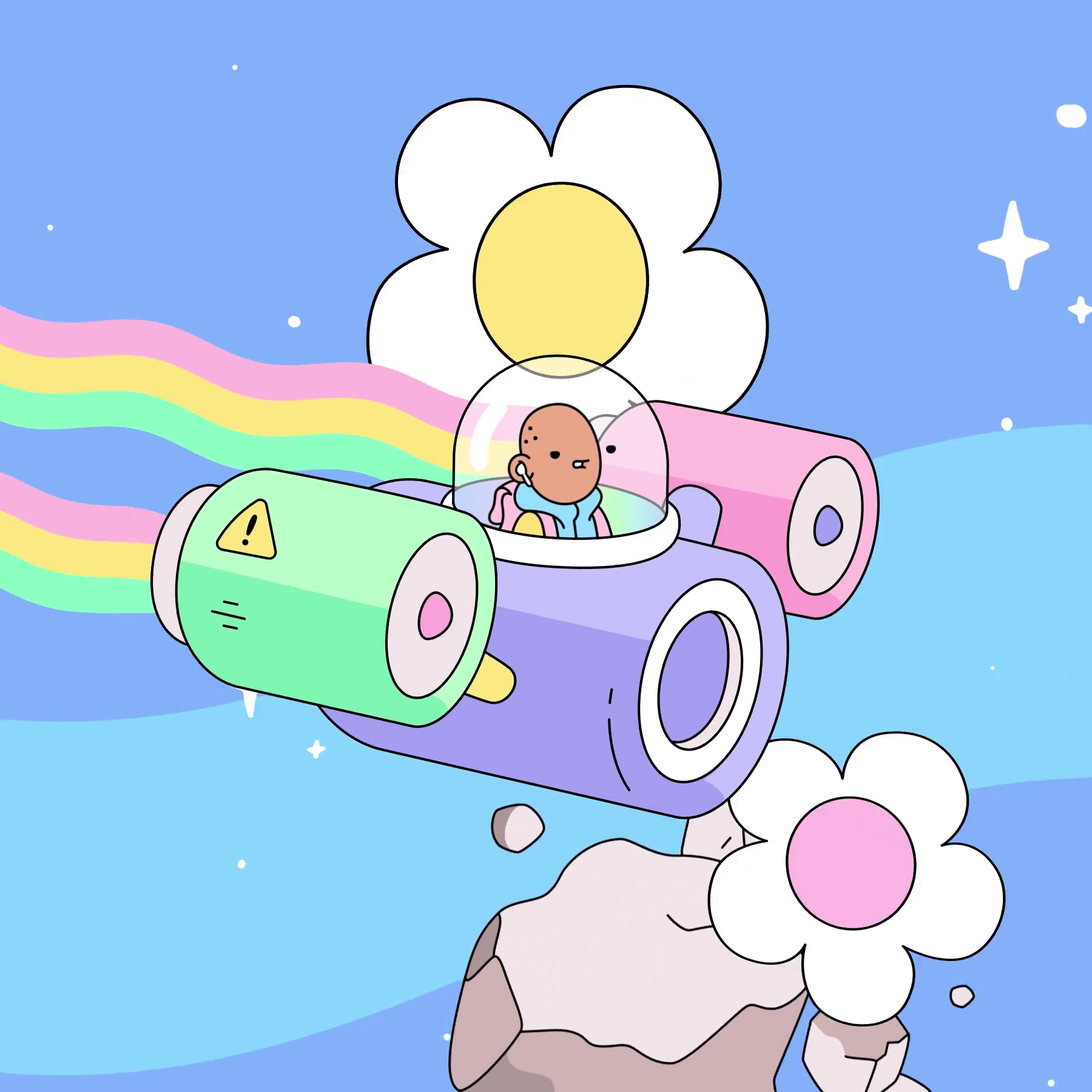 The Doodles Founders - Space Doodles - Space Doodle #9918 - NFT # 9918