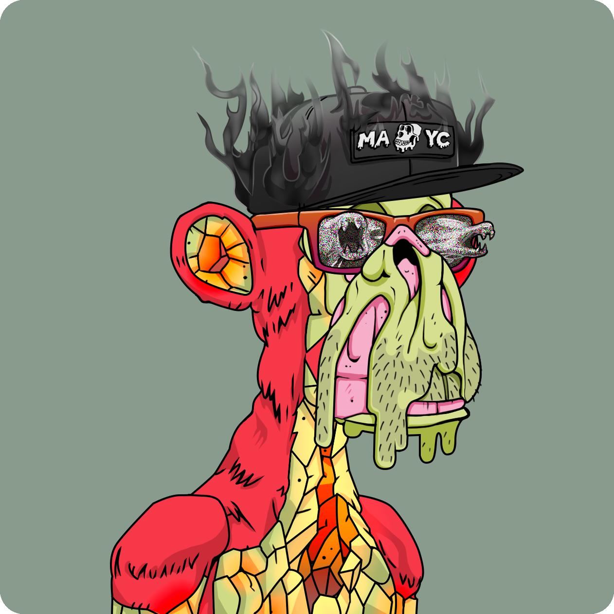 Yuga Labs - Mutant Ape Yacht Club - NFT # 17688