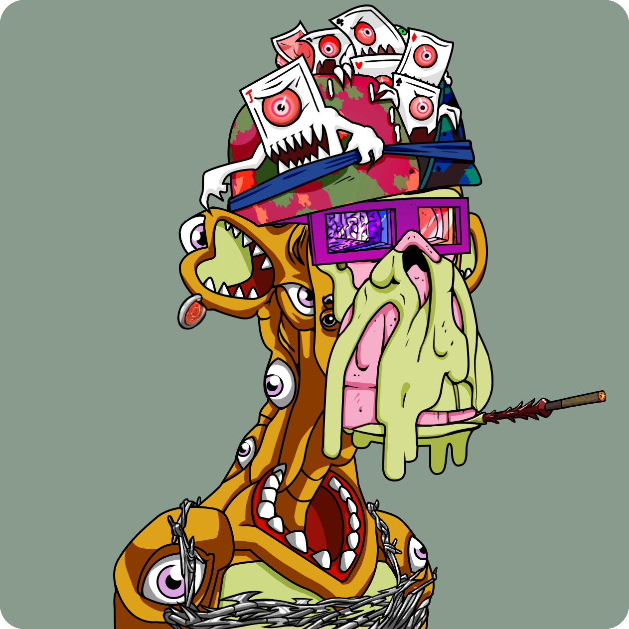 Yuga Labs - Mutant Ape Yacht Club - NFT # 20476