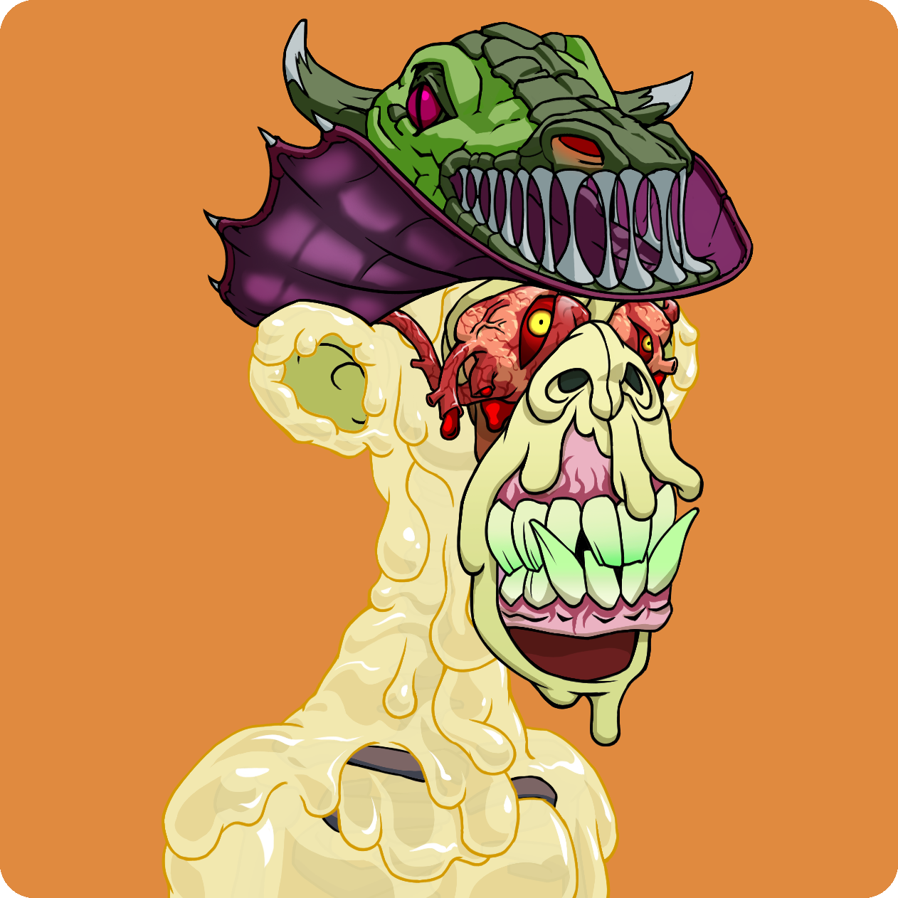 Yuga Labs - Mutant Ape Yacht Club - NFT # 3446