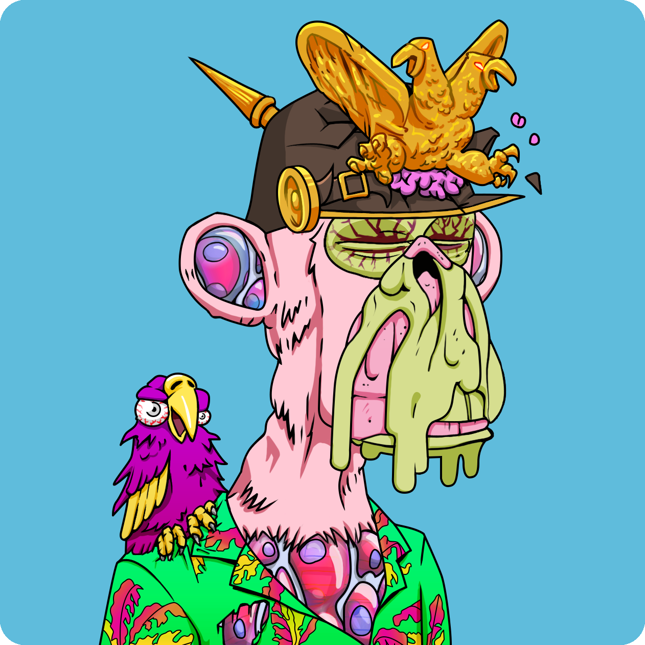 Yuga Labs - Mutant Ape Yacht Club - NFT # 4021