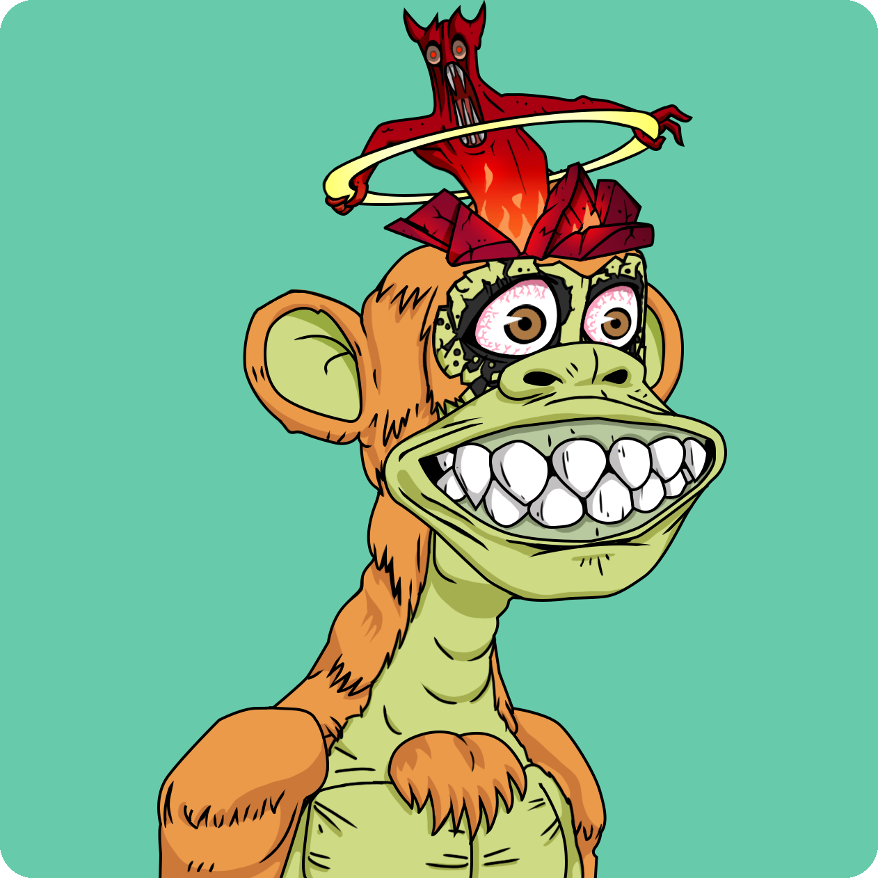 Yuga Labs - Mutant Ape Yacht Club - NFT # 22900