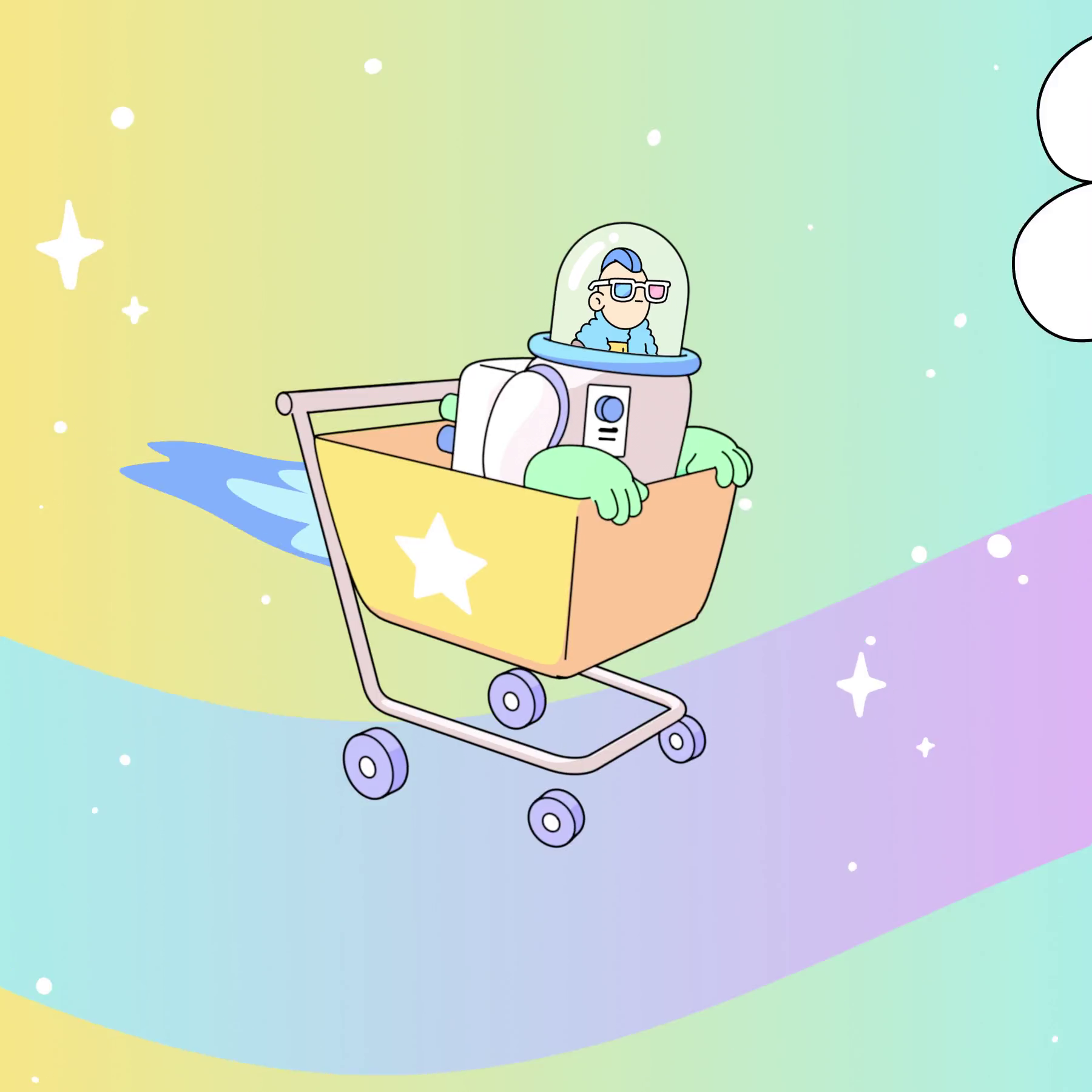 The Doodles Founders - Space Doodles - Space Doodle #9769 - NFT # 9769