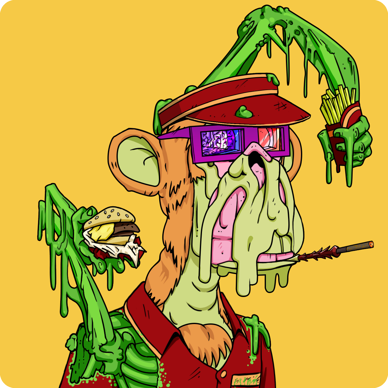 Yuga Labs - Mutant Ape Yacht Club - NFT # 27672