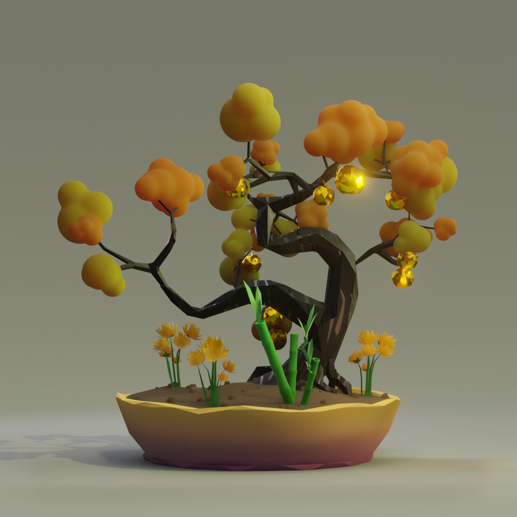 ZENFT Garden Society - Bonsai - Bonsai #8828 - NFT # 8828