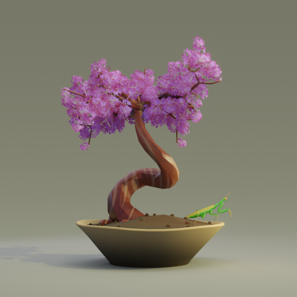 ZENFT Garden Society - Bonsai - Bonsai #8347 - NFT # 8347