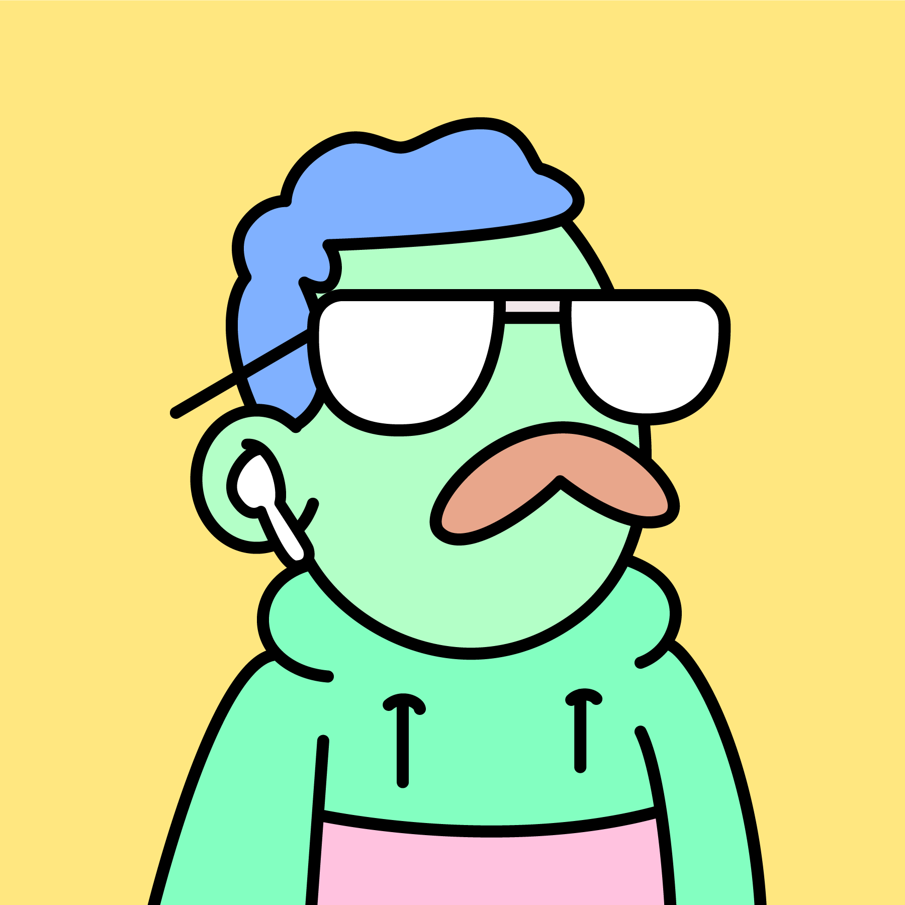 The Doodles Founders - Doodles - Doodle #8206 - NFT # 8206