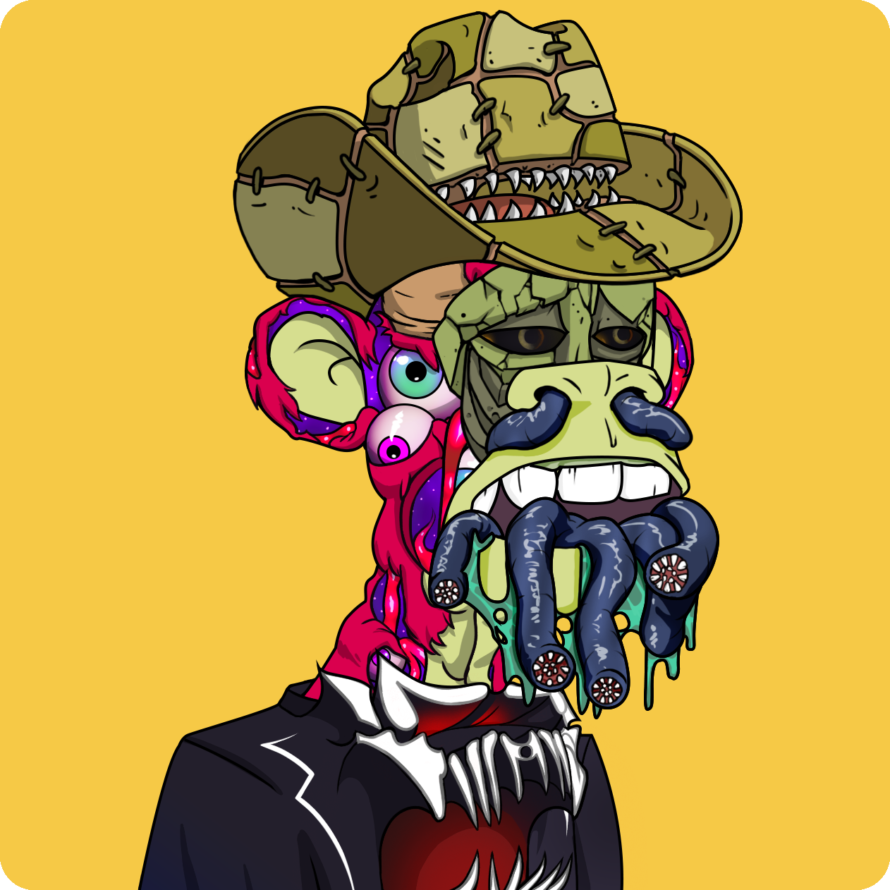 Yuga Labs - Mutant Ape Yacht Club - NFT # 12502